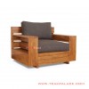 Single Sofa Minimalist Teak Sunda single sofa minimalist teak sunda 63