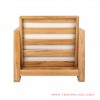 sofa tamu single minimalis betawi natural 63