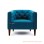 Sofa Single Dion Black Walnut Jati