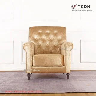 Luxury Modern Classic Minimalist Single Sofa Valeri 