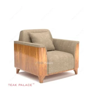 Sofa Hotel Mewah Minimalis Kayu Jati Aston Single TKDN Sofa Hotel Mewah Minimalis Kayu Jati Aston Single TKDN