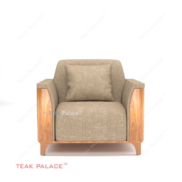Sofa Hotel Mewah Minimalis Kayu Jati Aston Single TKDN sofa hotel mewah minimalis kayu jati aston single tkdn 55