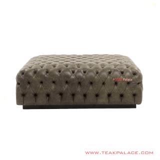 Chesterfield Pouf Minimalis Oscar Mocha