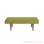 Bangku Lowa 4 Pointed Foot Green Minimalis