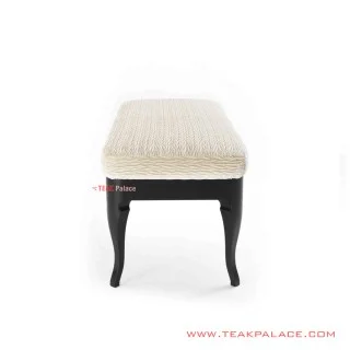 Bangku Jati Gevita Hitam Minimalis