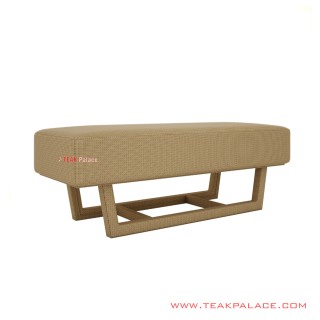 Bangku Indoor Jati Minimalis Seri Malvia