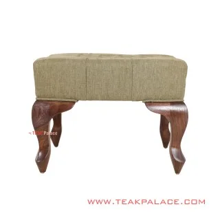 Stool Rawles Minimalis Jati Green