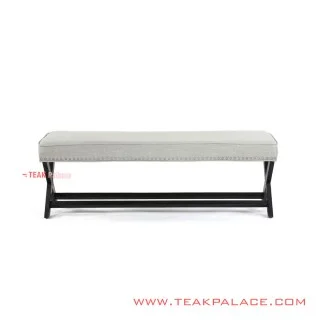 Venico Bench Jati Hitam Minimalis Venico Bench Jati Hitam Minimalis