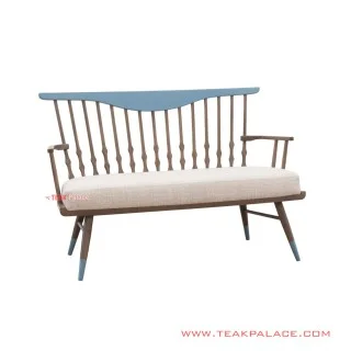 Bangku Teras Unik Minimalis Seri Bolton Jati