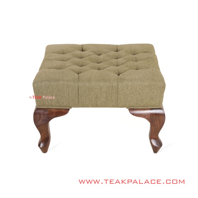 Stool Rawles Minimalis Jati Green Stool Rawles Minimalis Jati Green