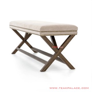 Minimalist Relaxing Park Bench Salak Brown Series Nicolas