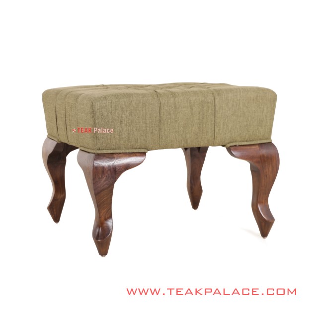 Stool Rawles Minimalis Jati Green Stool Rawles Minimalis Jati Green