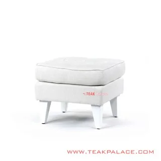 Gerlis Ottoman Jati Duco Putih