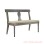Bangku Teras Allesia Rustic With Oscar Cushion