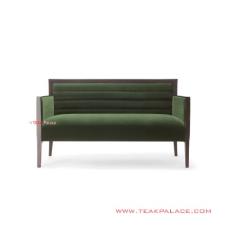 Bangku Tamu Minimalis Jati Seri Nessa Hijau