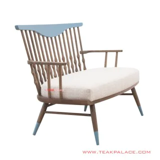 Bangku Teras Unik Minimalis Seri Bolton Jati