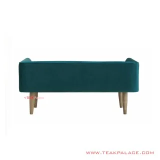 Bangku Tirana Kayu Natural Minimalis 2 Dudukan Oasis