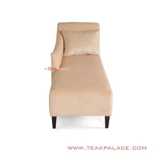 Sofa Santai Minimalis Black Walnut Bludru Bogor