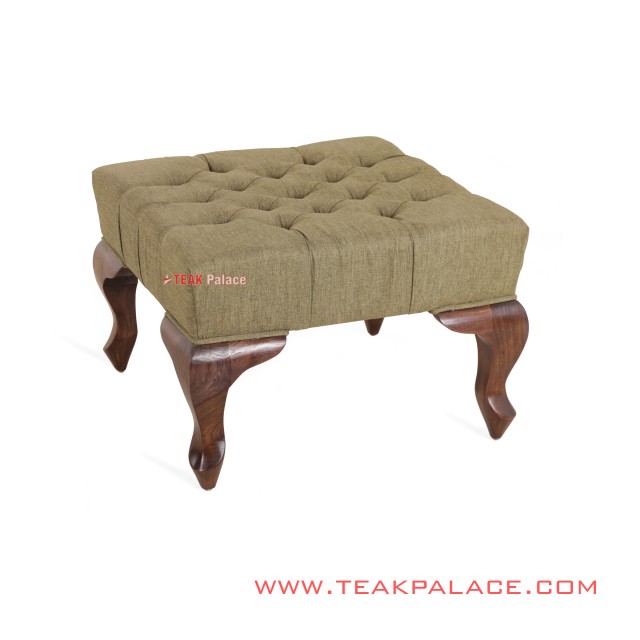 Stool Rawles Minimalis Jati Green Stool Rawles Minimalis Jati Green