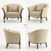 Sofa Single Mewah Kayu Jati Minimalis Modern Seri Begawan Sofa Single Mewah Kayu Jati Minimalis Modern Seri Begawan