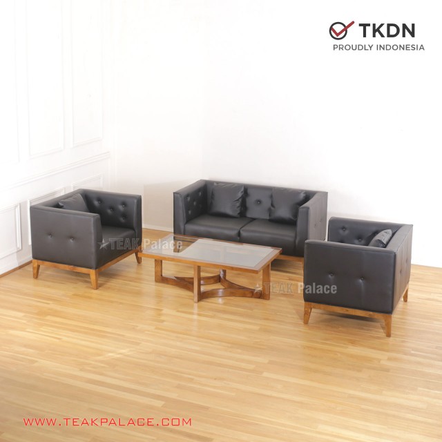 Sofa Minimalis 211 TKDN Oscar Hitam Bekasi sofa minimalis 211 tkdn oscar hitam bekasi 60