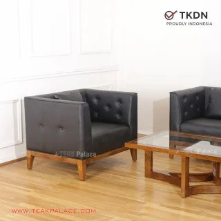 Sofa 211 TKDN Oscar Hitam Bekasi
