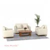 Minimalist Sofa 211 Teak TKDN Benson Cream minimalist sofa 211 teak tkdn benson cream 58