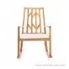 kursi goyang minimalis vienna salak brown with cushion 65