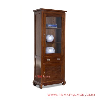 Lemari Pajangan Minimalis Jati Seri Cina