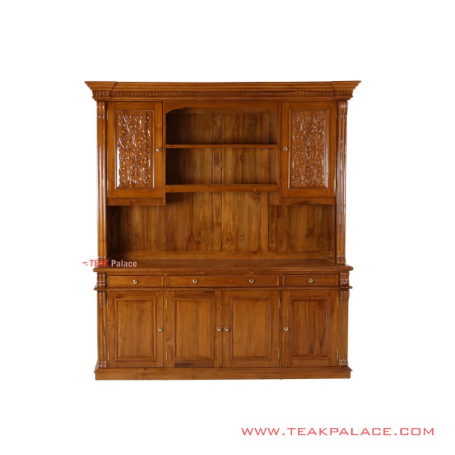 Lemari Hias Pajangan Ukir Golden Teak Seri Palembang lemari hias pajangan ukir golden teak seri palembang 60