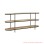 Harrison Natural Black Iron Leg Minimalist Console Table