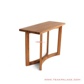 Meja Konsol Nexus Minimalis Jati Golden Teak