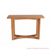 minimalist teak golden teak nexus console table 49