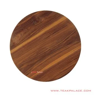 Meja Sudut Golden Teak Seri Gecko