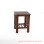 Corner Table Black Walnut Minimalis Bali Series