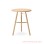  Corner Table Natural Teak Wood Silica Series