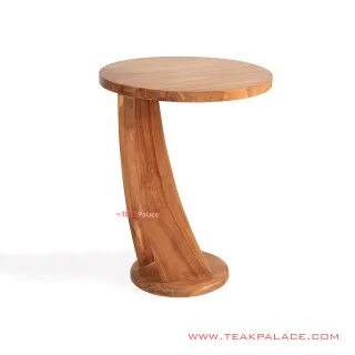 Asoka Meja Sudut Kayu Jati Minimalis