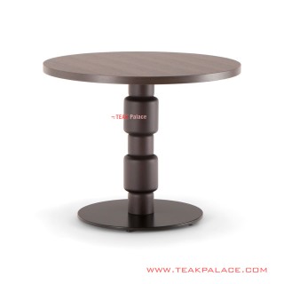 Meja Sudut berlino Jati black Walnut