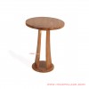 Asoka Minimalist Teak Corner Table asoka minimalist teak corner table 70