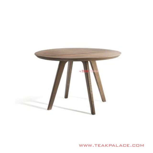 Round Corner Table Salak Brown Sukatani Series round corner table salak brown sukatani series 60