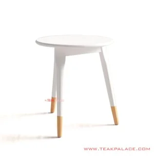 Meja Sudut Spain Duco White Meja Sudut Spain Duco White