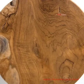 Meja Sudut Jambi Minimalis Golden Teak