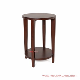 Meja Sudut Jati Simple Seri Libra