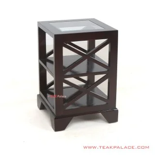 Meja Sudut Malang Kayu Jati Black Walnut Meja Sudut Malang Kayu Jati Black Walnut