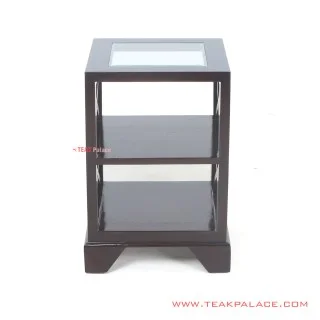 Meja Sudut Malang Kayu Jati Black Walnut Meja Sudut Malang Kayu Jati Black Walnut