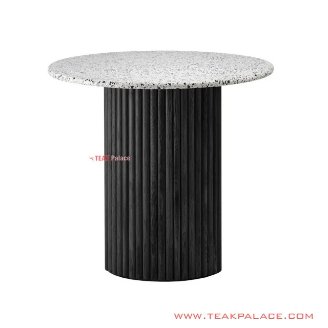 Daisen Natural Minimalist Marble Corner Table daisen natural minimalist marble corner table 60