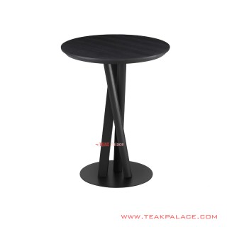 Meja Sudut Jati Hitam Traba Series