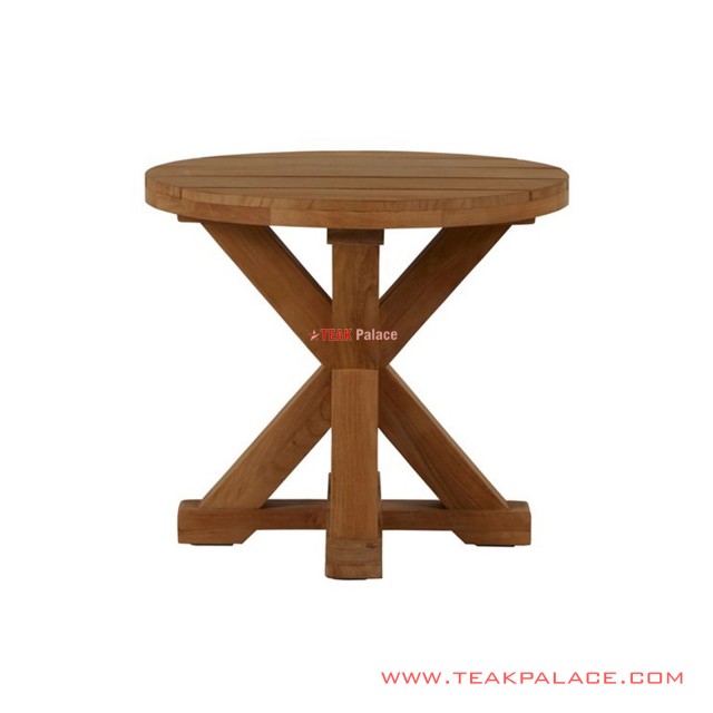 Modena Teak Wood Minimalist Corner Table Salak Brown modena teak wood minimalist corner table salak brown 60