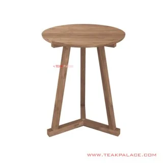 Meja Sudut Zella Minimalis 3 Kaki Natural Meja Sudut Zella Minimalis 3 Kaki Natural