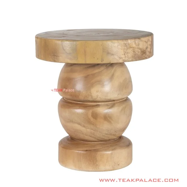 Meja Sudut Minimalis Golden Teak Seri Balibo